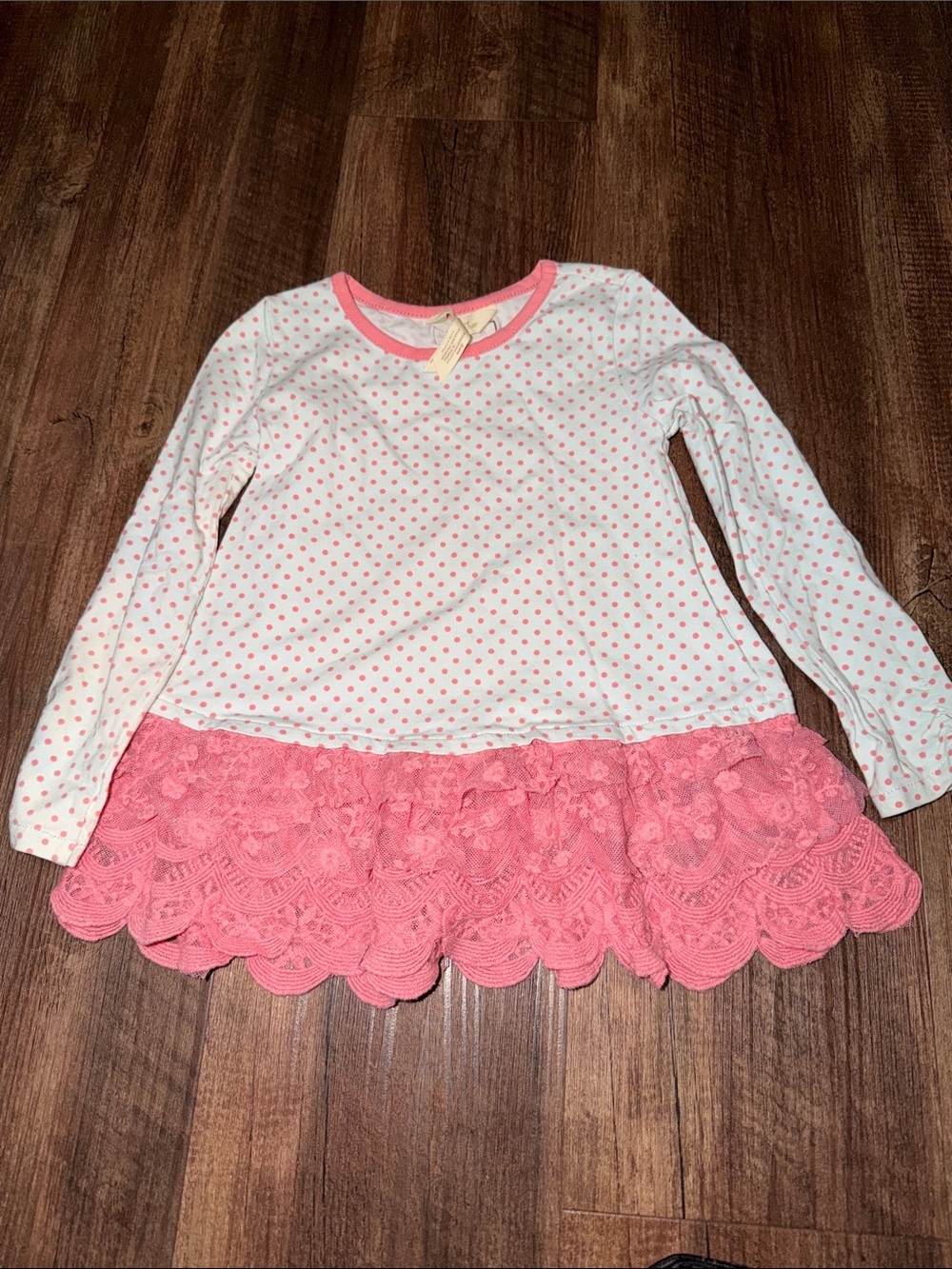 Matilda Jane girls Polka Dot shirt size 2